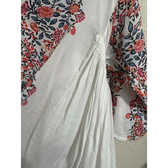 Roberta Roller Rabbit Floral Tunic Size Small - Picture 4 of 6
